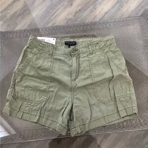 Sanctuary Sage Green Women's Cargo Shorts